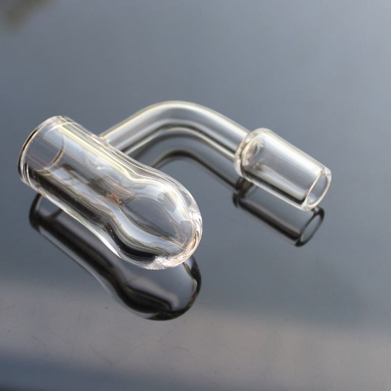 3mm Round Bottom Glass Bong Banger 14 Mm 90 Degree Banger Smoking Accessories