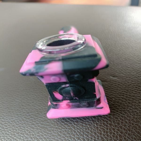 Bong de béquer para fumar masculino e feminino cachimbo de água com sabor 14 mm super grosso