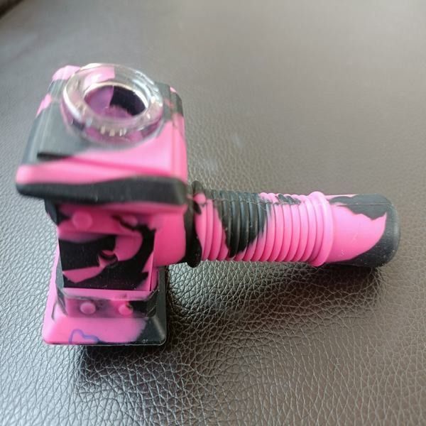 Bong de béquer para fumar masculino e feminino cachimbo de água com sabor 14 mm super grosso