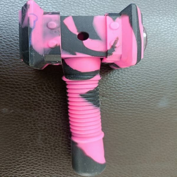Bong de béquer para fumar masculino e feminino cachimbo de água com sabor 14 mm super grosso