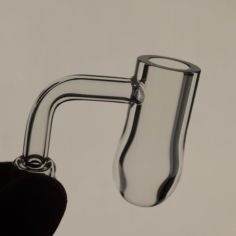 10in Clear Glass Quartz Nail Dab High Durability Custom Glass Pipes For Smoking
